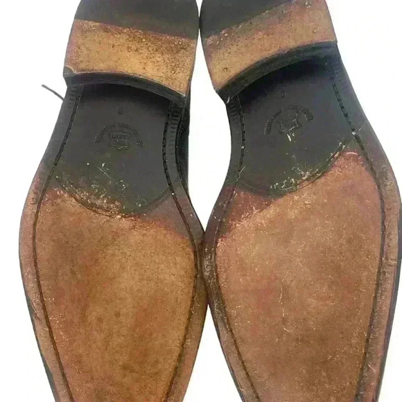 Forli Genuine Teju Lizard  Gray Blue Cap Toe Lace Up Oxford Shoes Mens Sz 9 - Picture 13 of 14